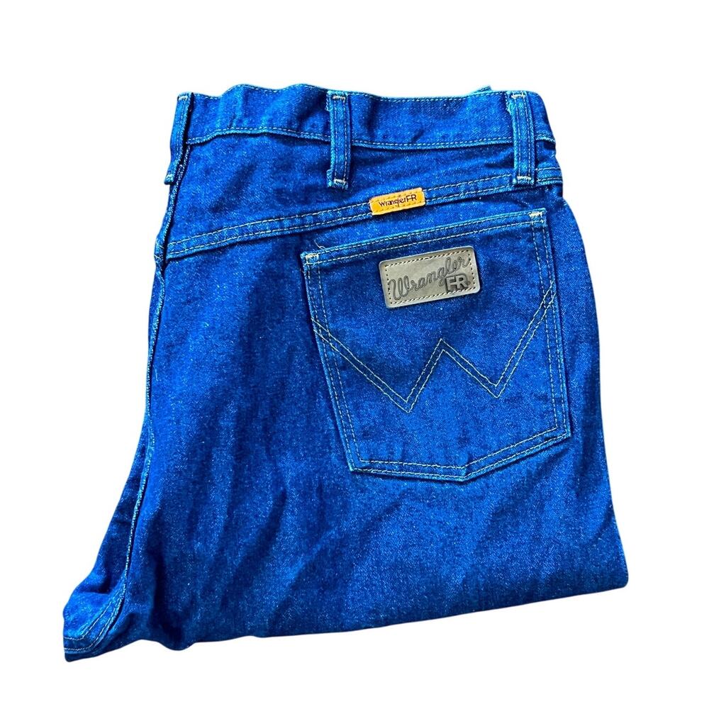 Wrangler FR Jeans Mens size 42x32(40L) Flame‎ Resistant 13 Original Cat2/2112